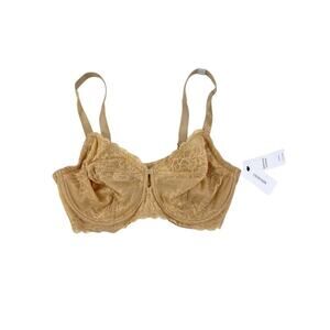 Calvin Klein - Seductive Comfort Lace Full Coverage Unlined Bra in Nude